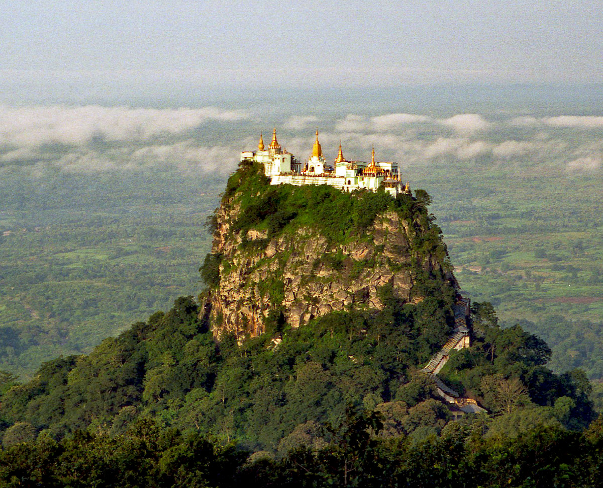 Top ten attractions in Myanmar holiday packages: Taung Kalat