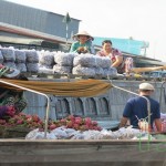 Floating market in Mekong Delta, Vietnam-Thailand, Cambodia and Vietnam tour 17 days