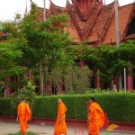 Monks in Cambodia - Cambodia and Myanmar Tour 10 Days