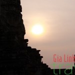 Sunset in Angkor Wat-Cambodia honeymoon 6 day tour